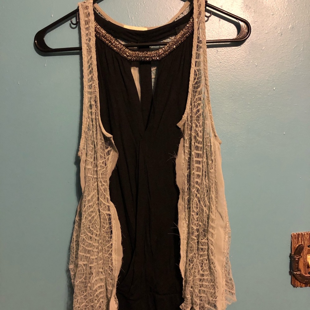 Mesh Fishnet Vest